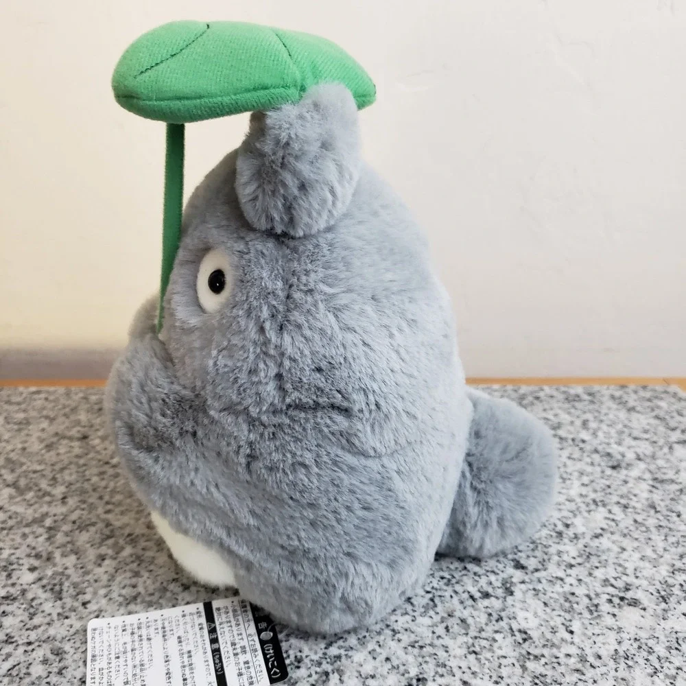 Sun Arrow Nakayoshi Big Totoro Leaf Holder. Studio Ghibli My Neighbor Totoro NEW - Picture 4 of 9